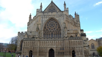 Exeter Cathedral in Exeter, Devon.