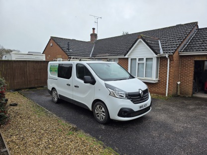 Masterclean van at a property in East Devon