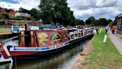 Grand Western Canal in Tiverton, Mid Devon