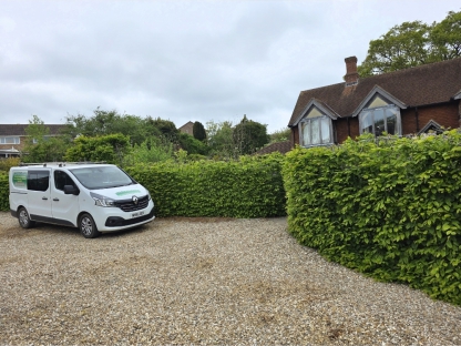 Masterclean van at residential property in Devon