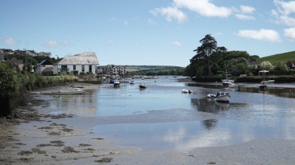 Kingsbridge estuary in South Hams Devon
