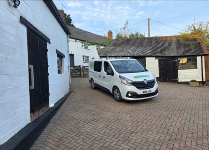Masterclean service vehicle Devon property