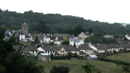 Residential housing in Chudleigh, Devon