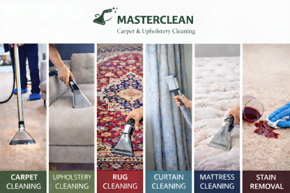 Professional carpet, upholstery, rug, curtain and mattress cleaning with stain removal