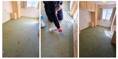Catpet cleaning Exeter EX2 end of tenancy carpet cleaning
