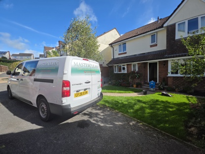 Masterclean Ivybridge, service vehicle on arrival at customers home